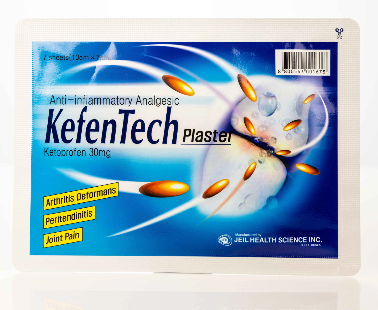 Kefentech Plaster 10X7Cm 7Piecs