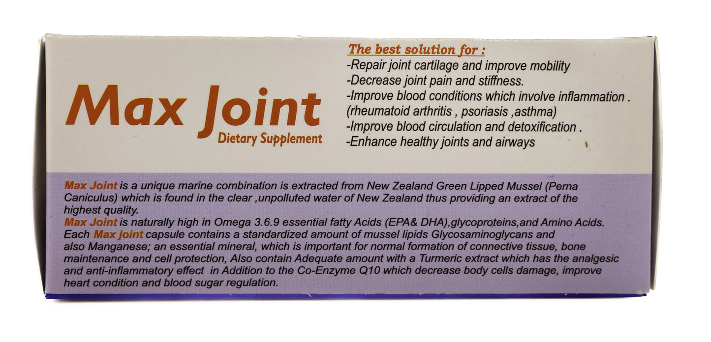 Max Joint 60 Capsule