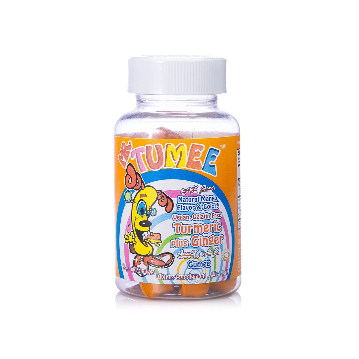Mr Tumee Turmeric plus Ginger 60 Gummies