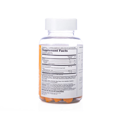TRQ  Adult Gummy Turmeric+Ginger 60 Gummies