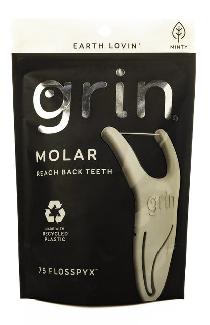 Grin Molar Reach Back Teeth 75 Flosspyx[3948]