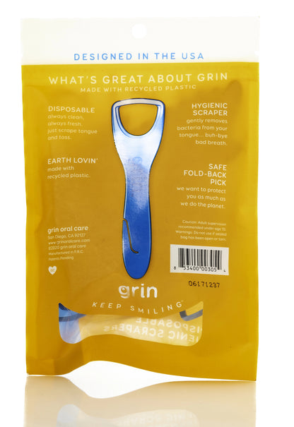 Grin Tongue Cleaner 32 Pieces Scrapers [3054]