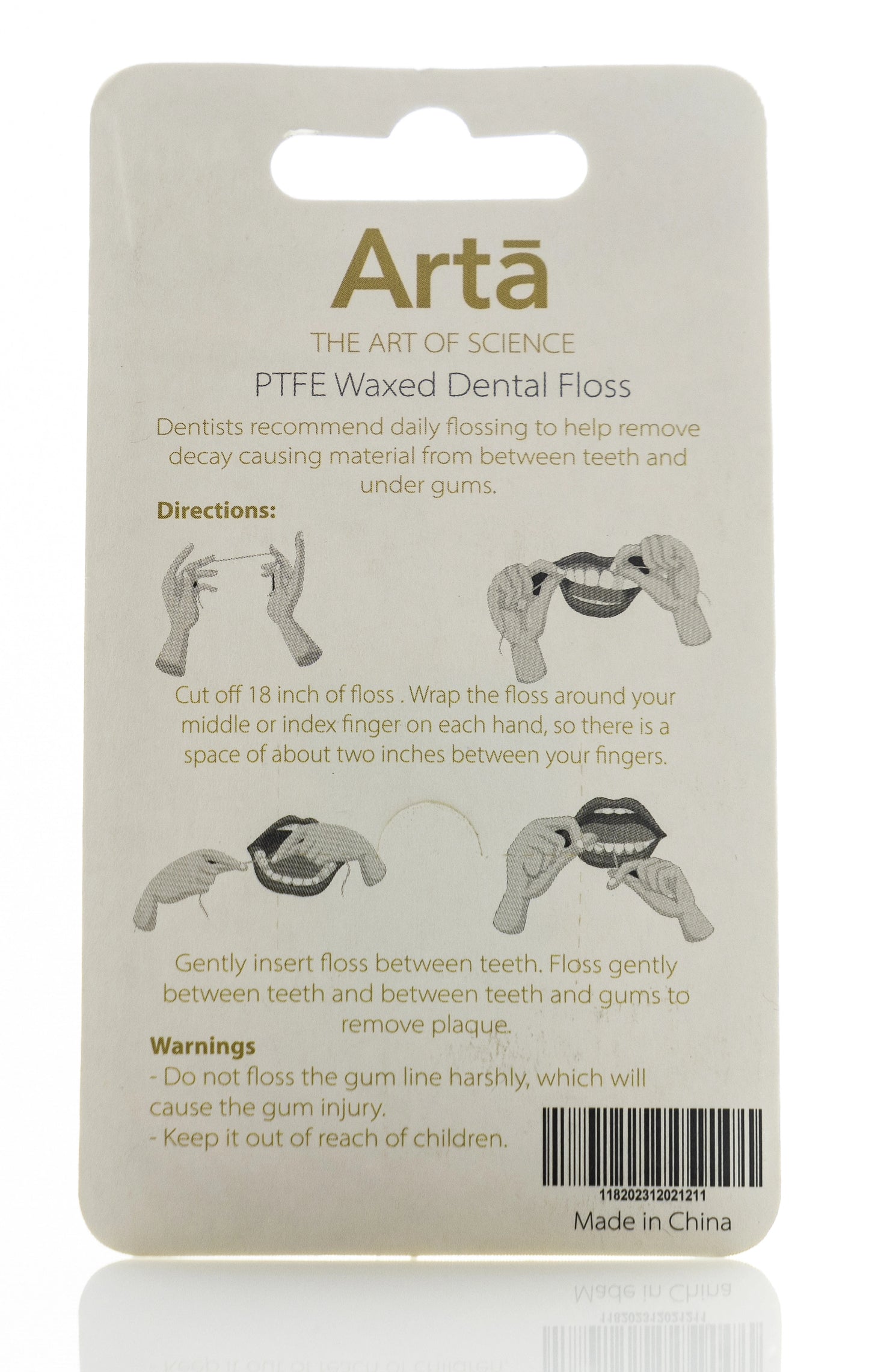 Arta Waxed Dental Floss