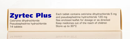 Zyrtec Plus 5/120Mg 14Tablets