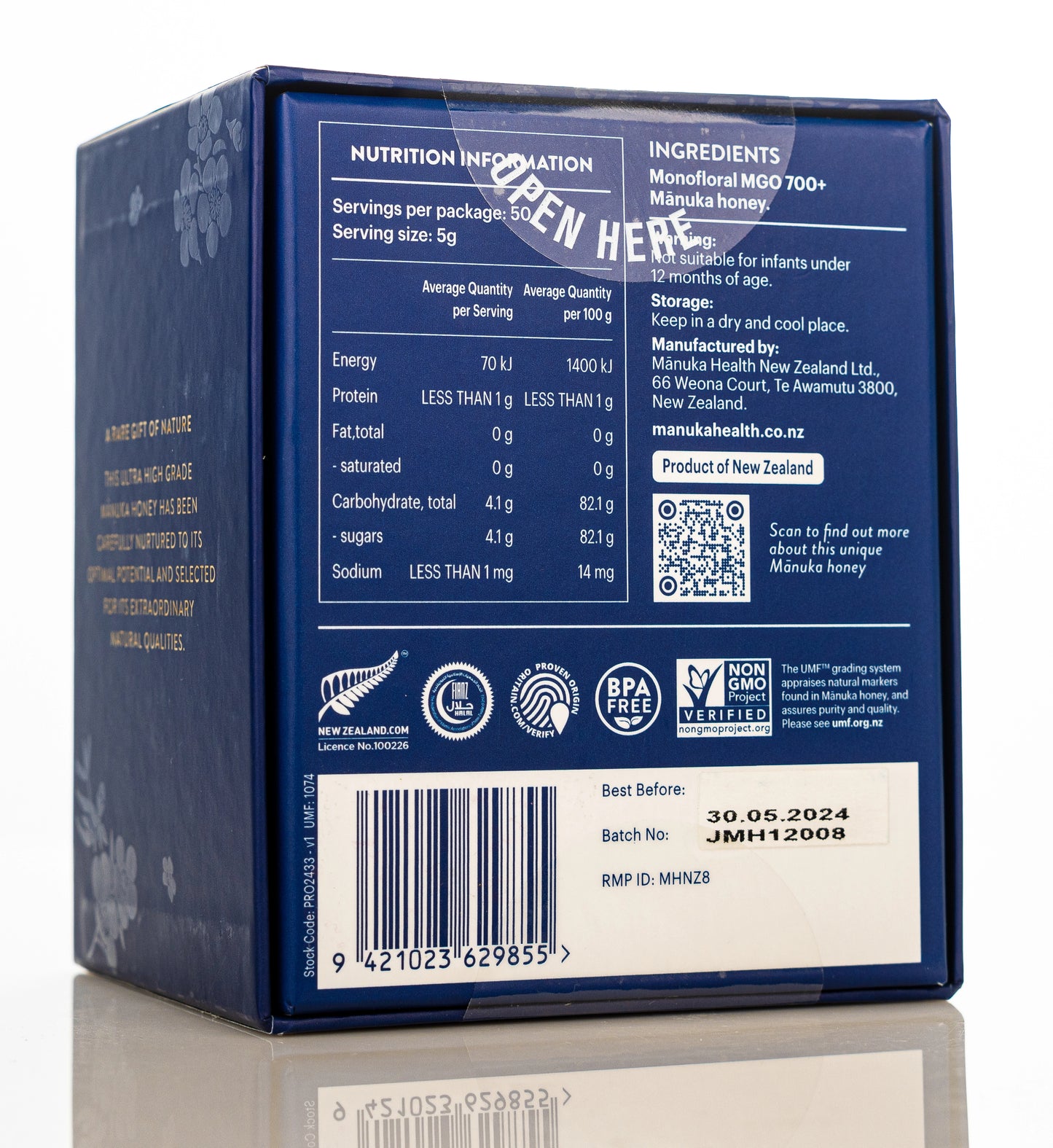 Manuka Health Manuka Honey MGO 700+ 250g