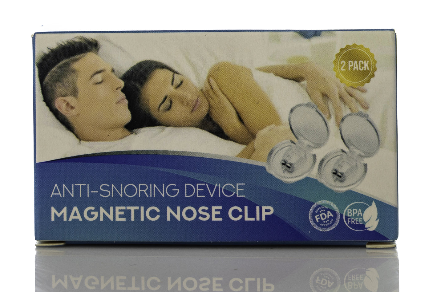Anti Snoring Magnetic Nose Clip 2 Pieces