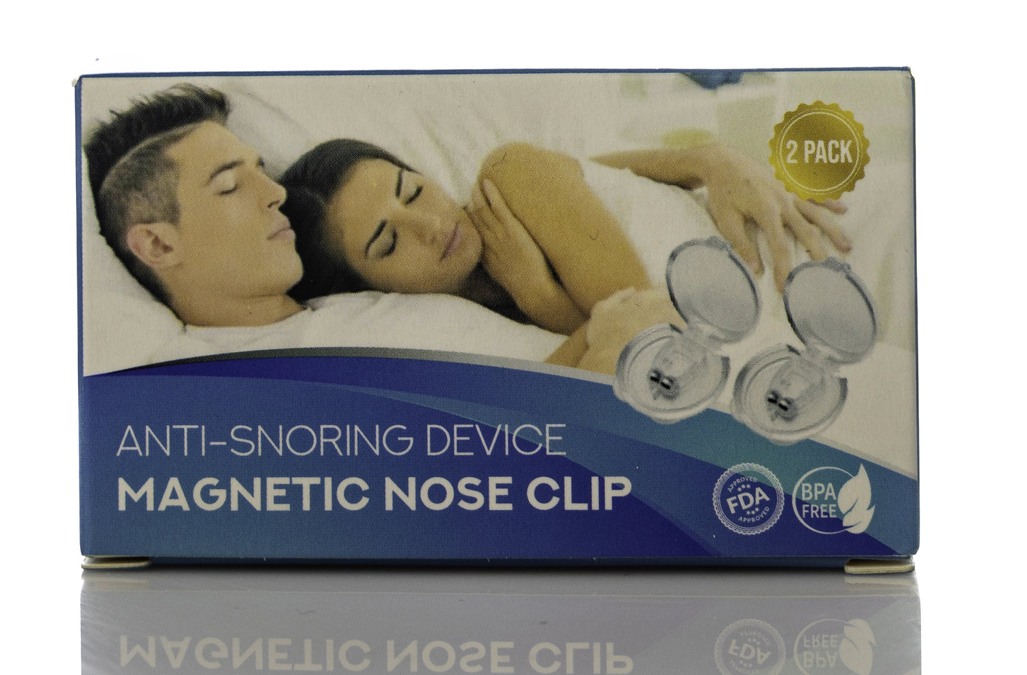 Anti Snoring Magnetic Nose Clip 2 Pieces