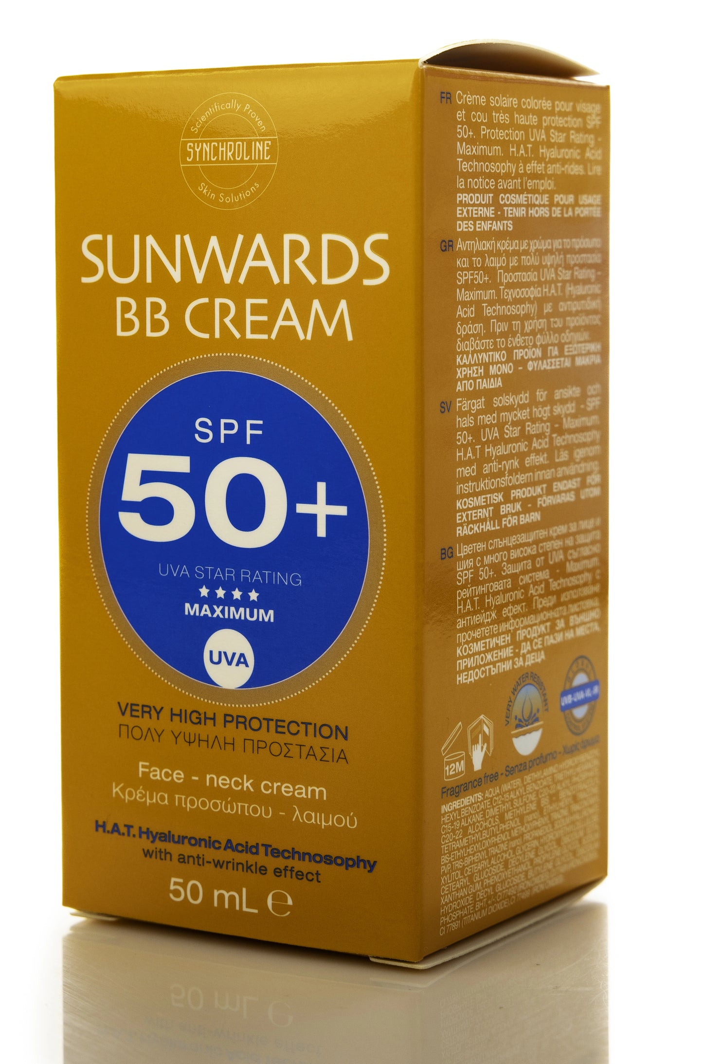 Sunwards BB Cream Spf 50+ 50 Ml