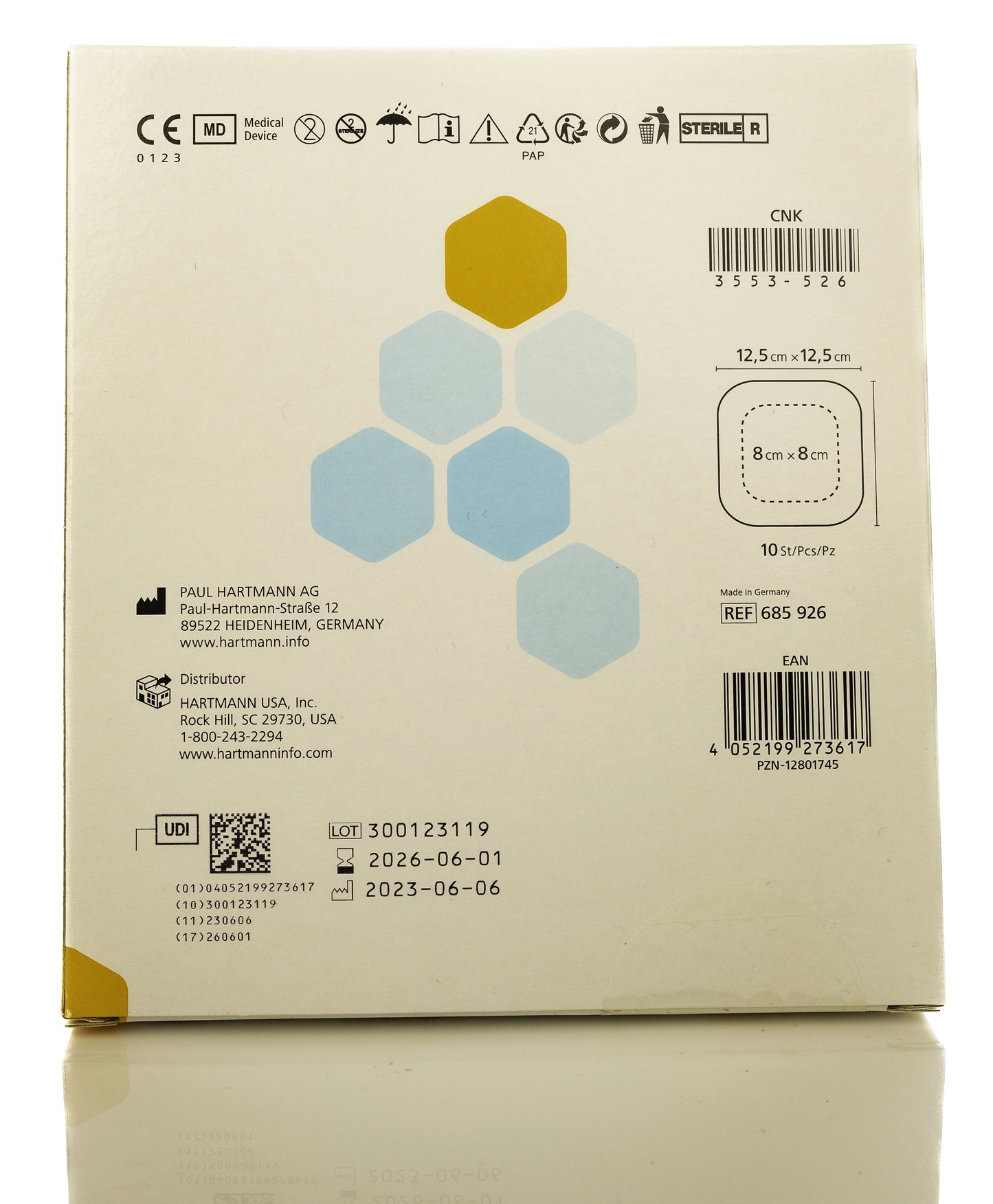 Hartmann HydroTac Comfort 15X20Cm 10 Pieces