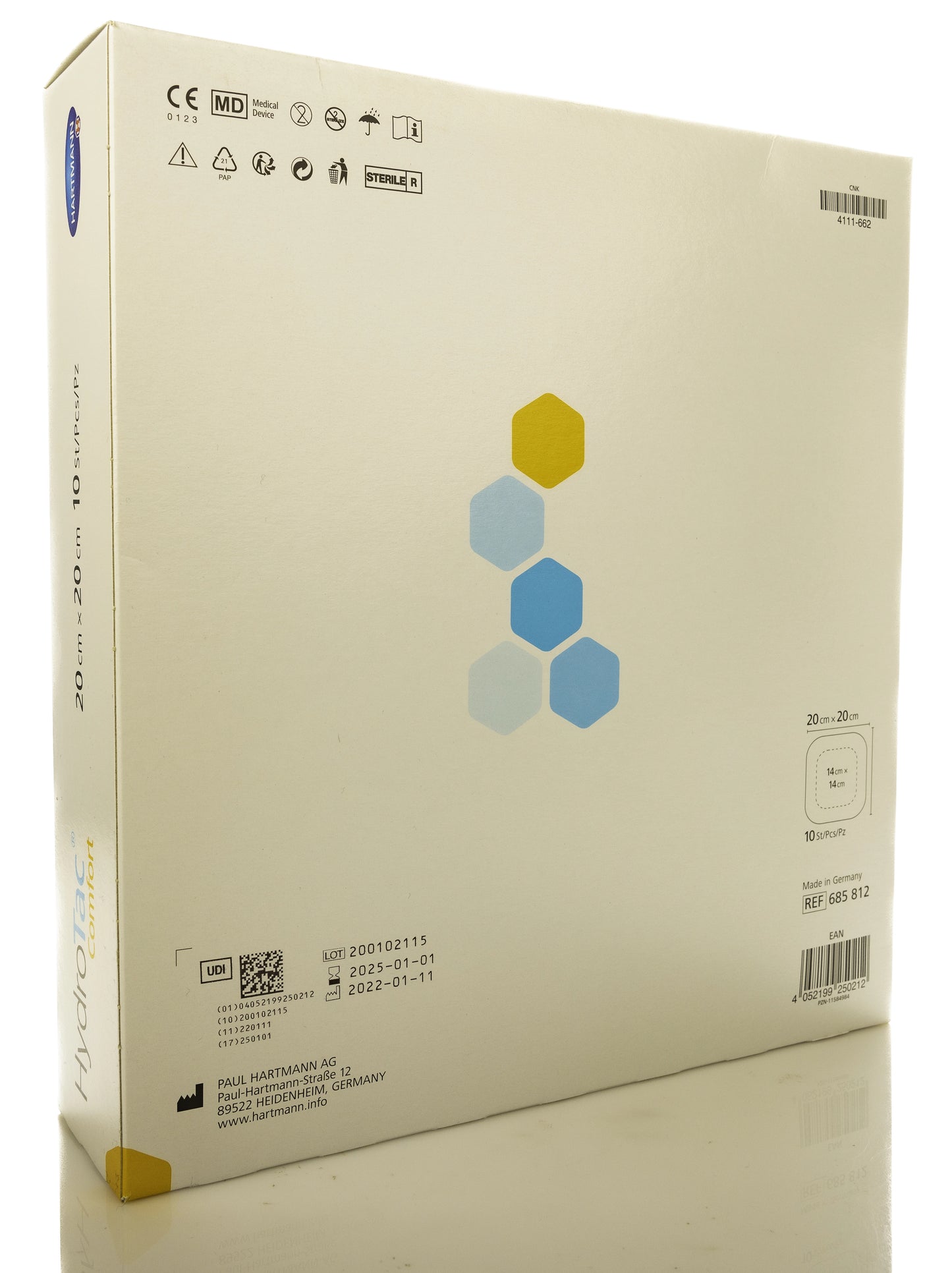 Hartmann HydroTac Comfort 20X20Cm 10 Pieces