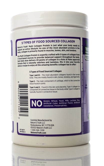 Nature’s Truth Multi Collagen Protein 255gm