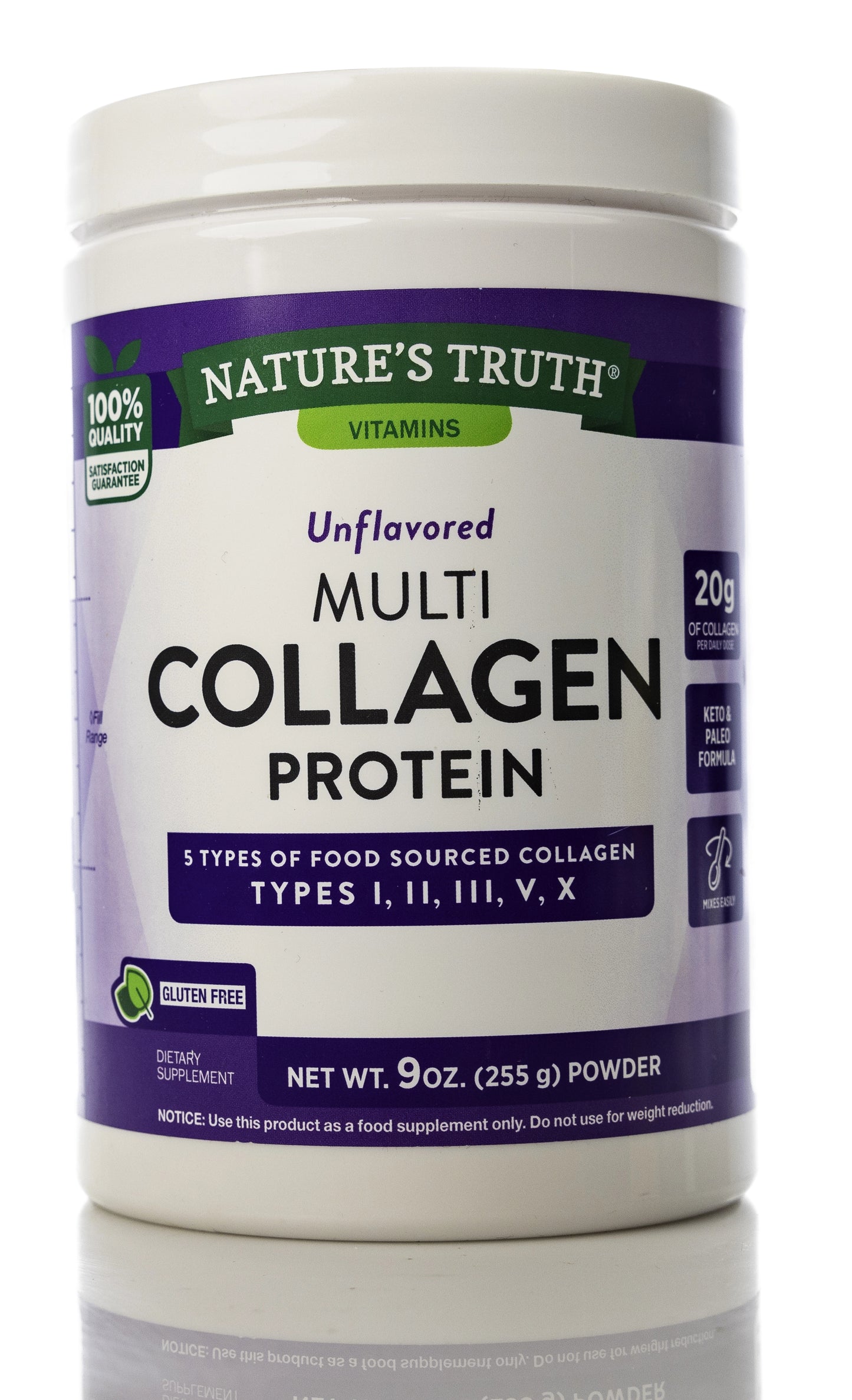 Nature’s Truth Multi Collagen Protein 255gm