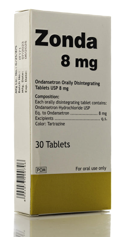 Zonda 8Mg 30Tablets