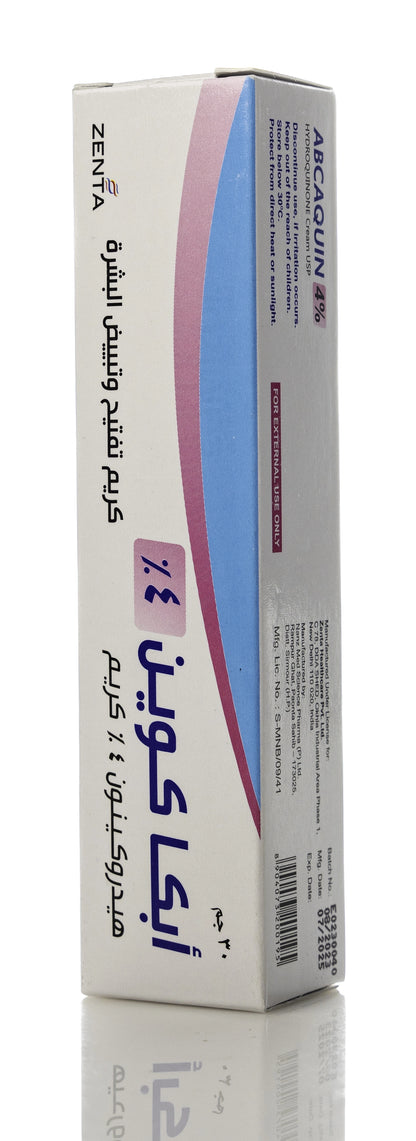 Abcaquin 4% Whitening&Lightening Cream 30Gm