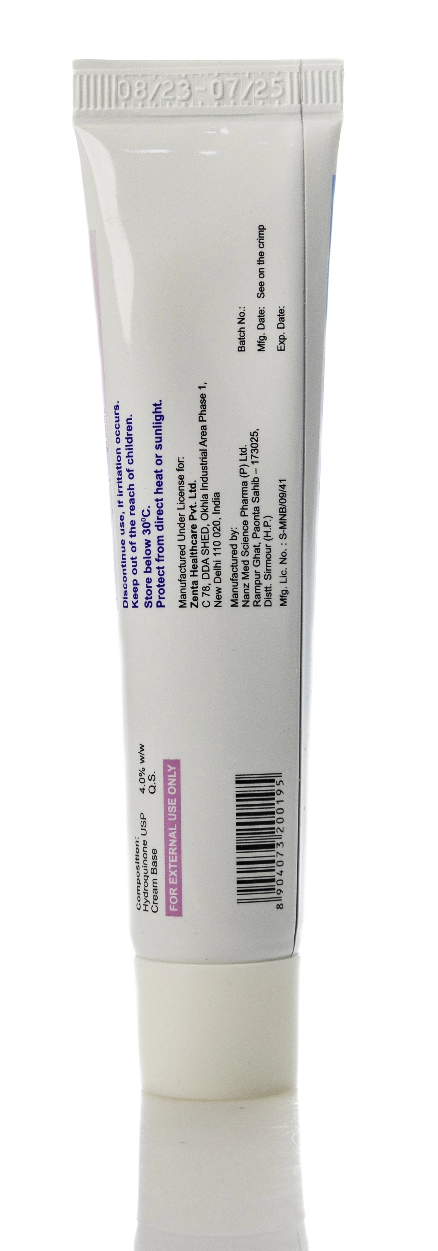 Abcaquin 4% Whitening&Lightening Cream 30Gm