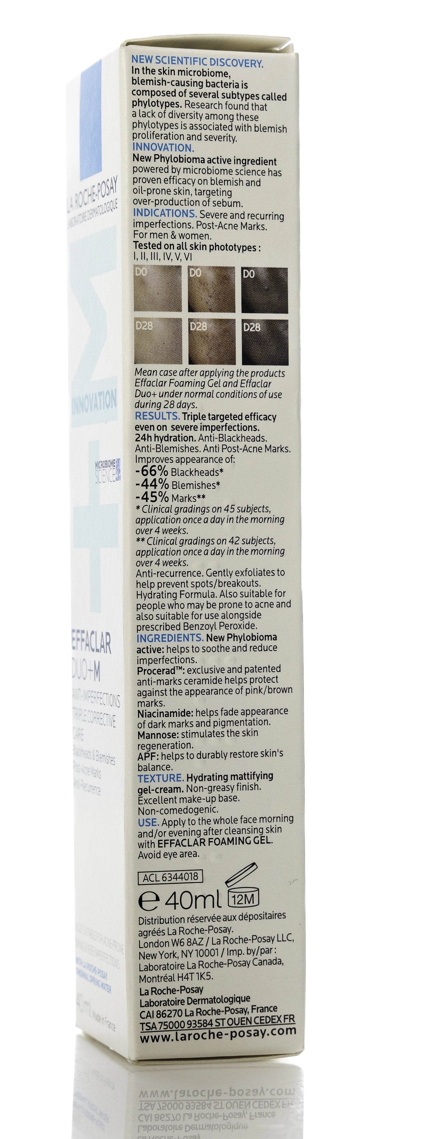 La Roche-Posay  Duo+M [Innovation] 40 Ml