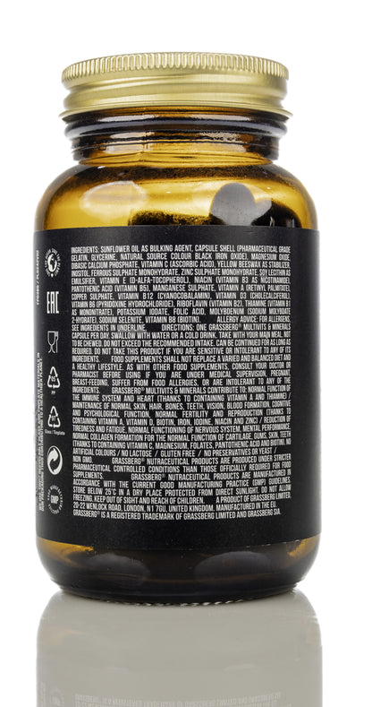 Grassberg Multivits and Minerals 60 capsules