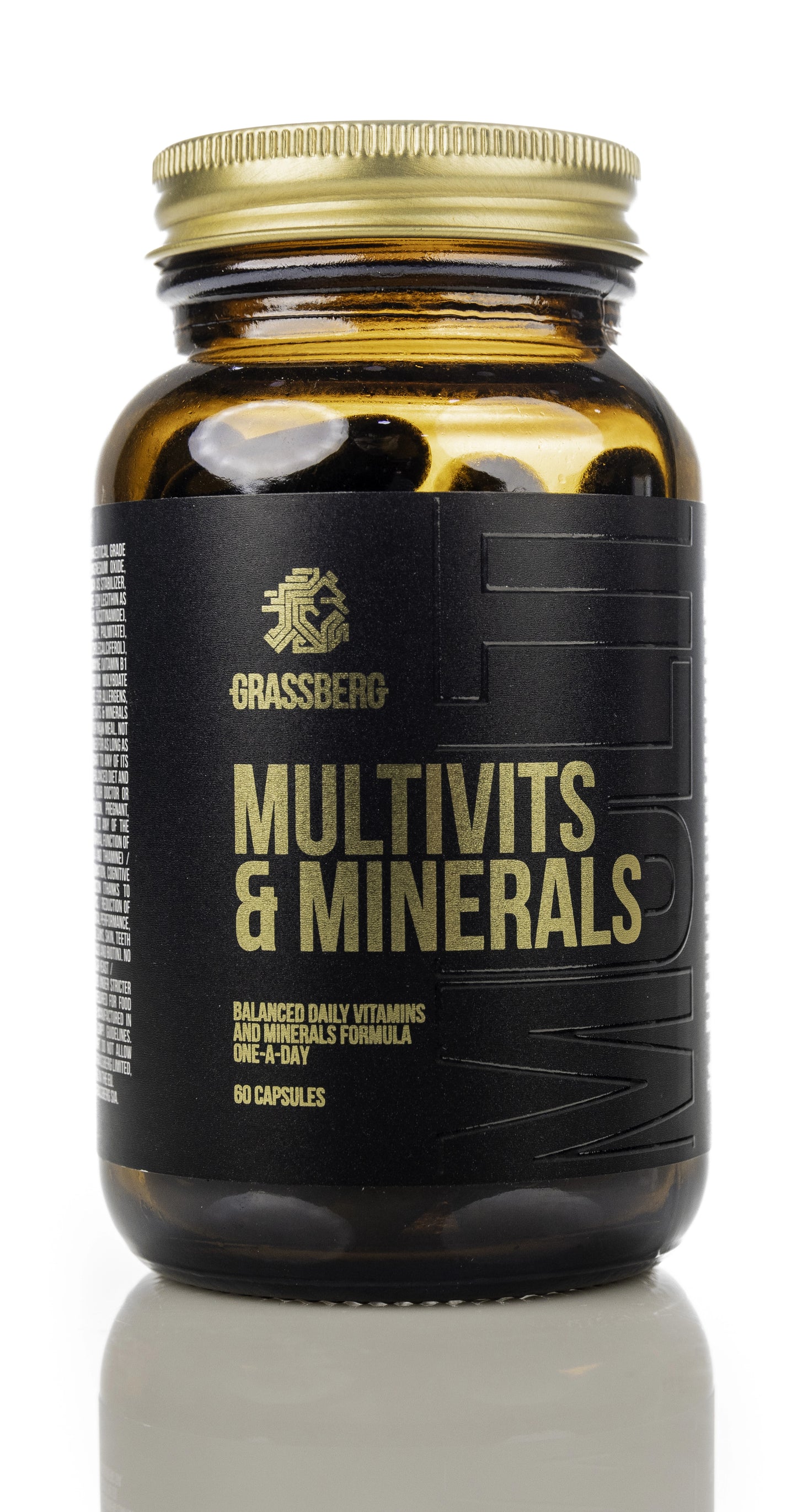 Grassberg Multivits and Minerals 60 capsules