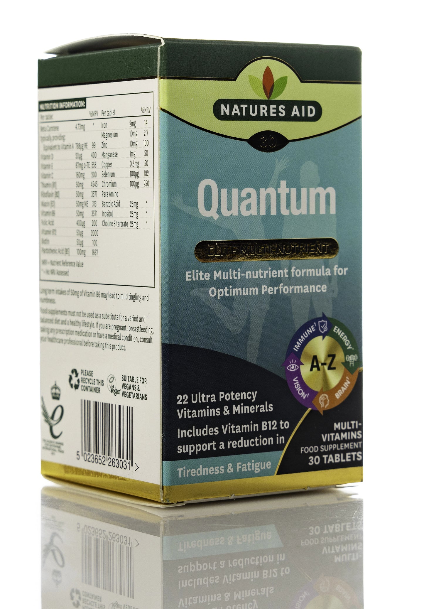 Natures Aid Quantum 30 Tablet