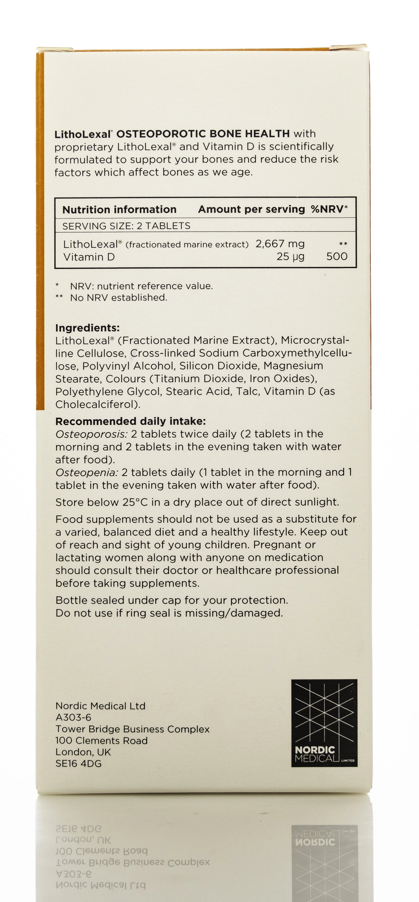 Litholexal Bone Health 60 Tablet