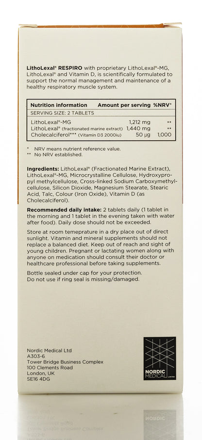 Litholexal Respiro 60 Tablet