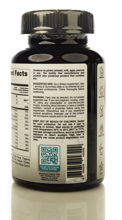 Livs Children's multivitamin 50 Gummies