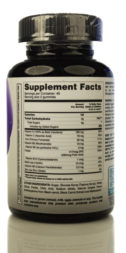 Livs Iron Plus 90 Gummies