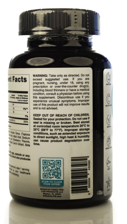 Livs Vitamin-D 2000IU 90 Gummies
