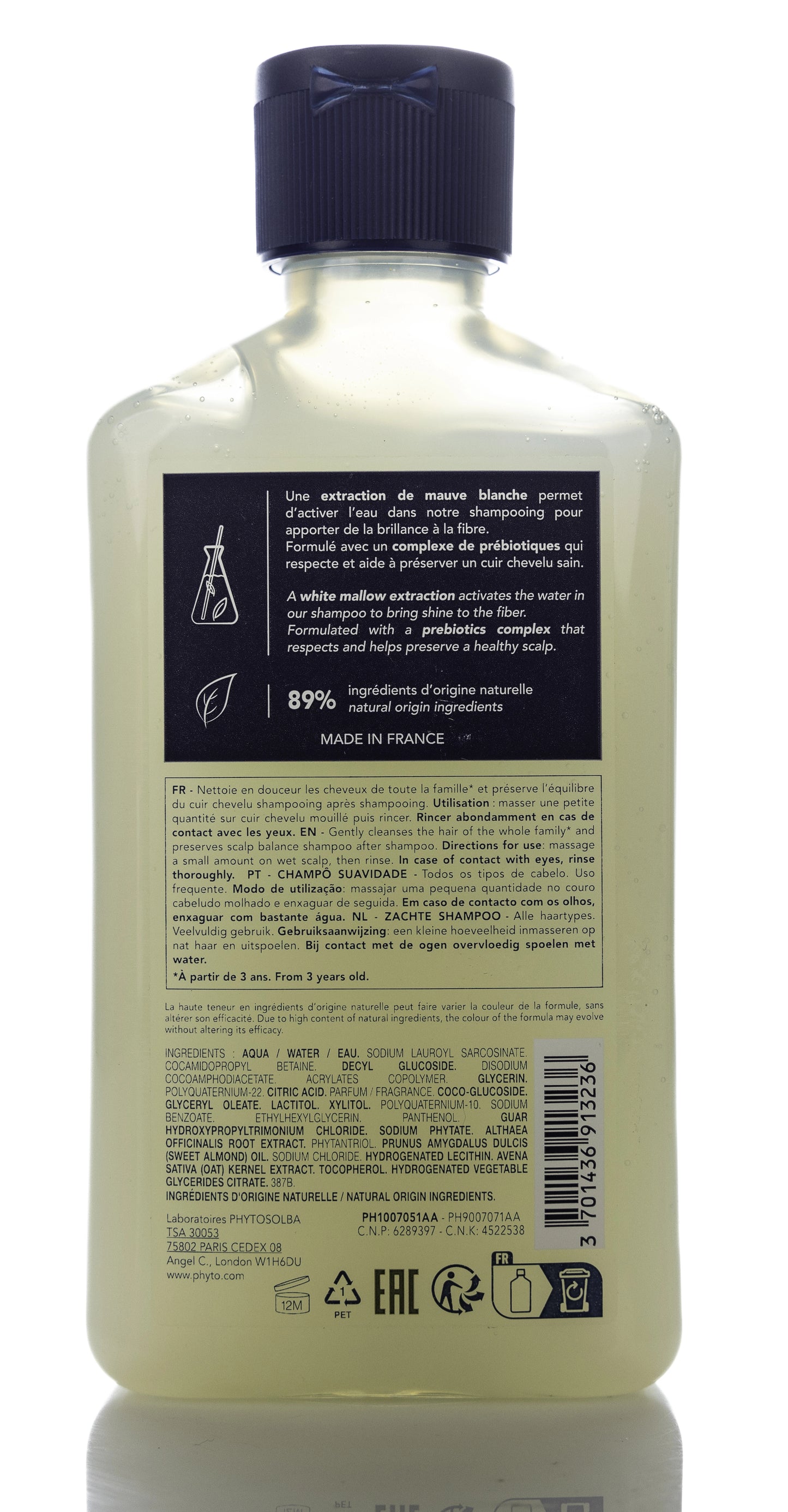 Phyto Softness Shampoo 250 Ml