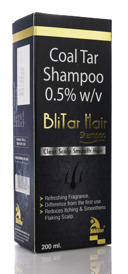 BliTar Hair Shampoo (Coal Tar 0.5%) 200 Ml