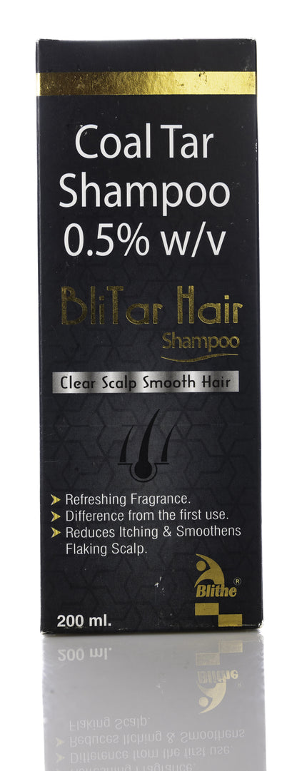 BliTar Hair Shampoo (Coal Tar 0.5%) 200 Ml