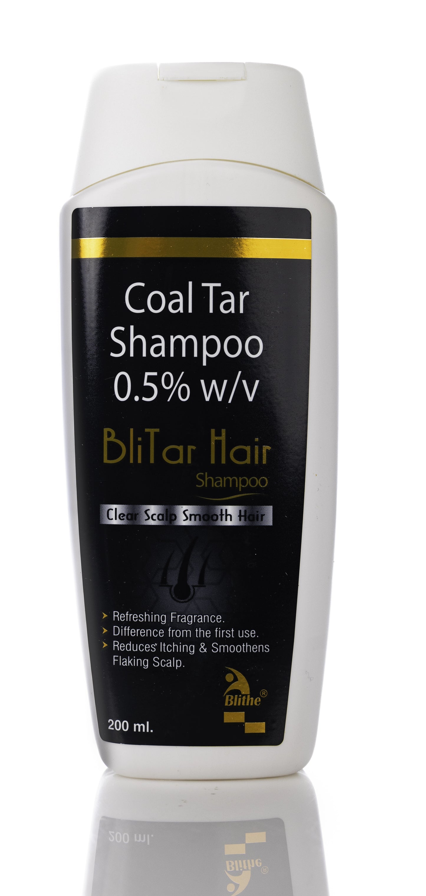 BliTar Hair Shampoo (Coal Tar 0.5%) 200 Ml