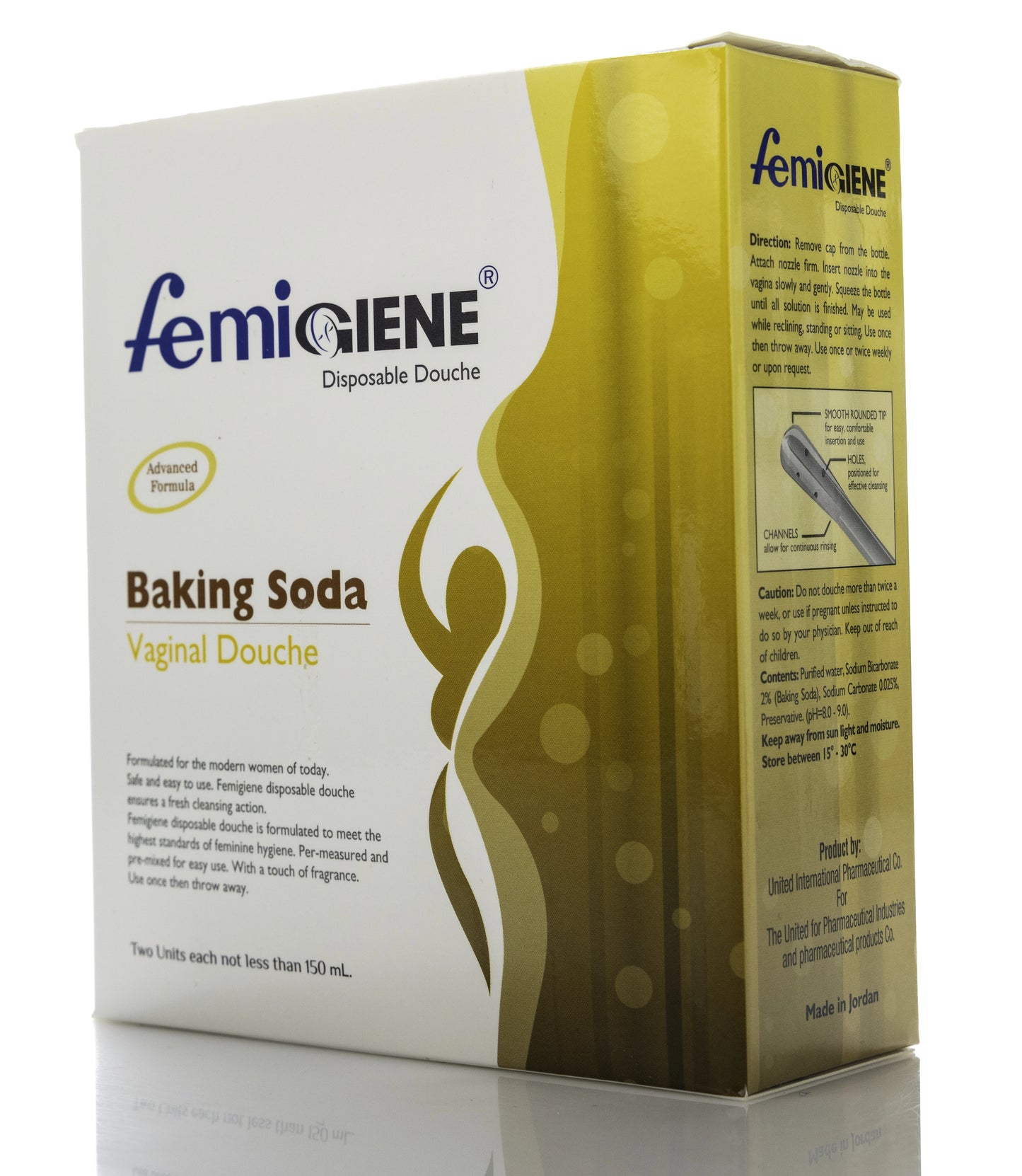 Femigiene Baking Soda Vaginal Douche 150Ml 2 pieces