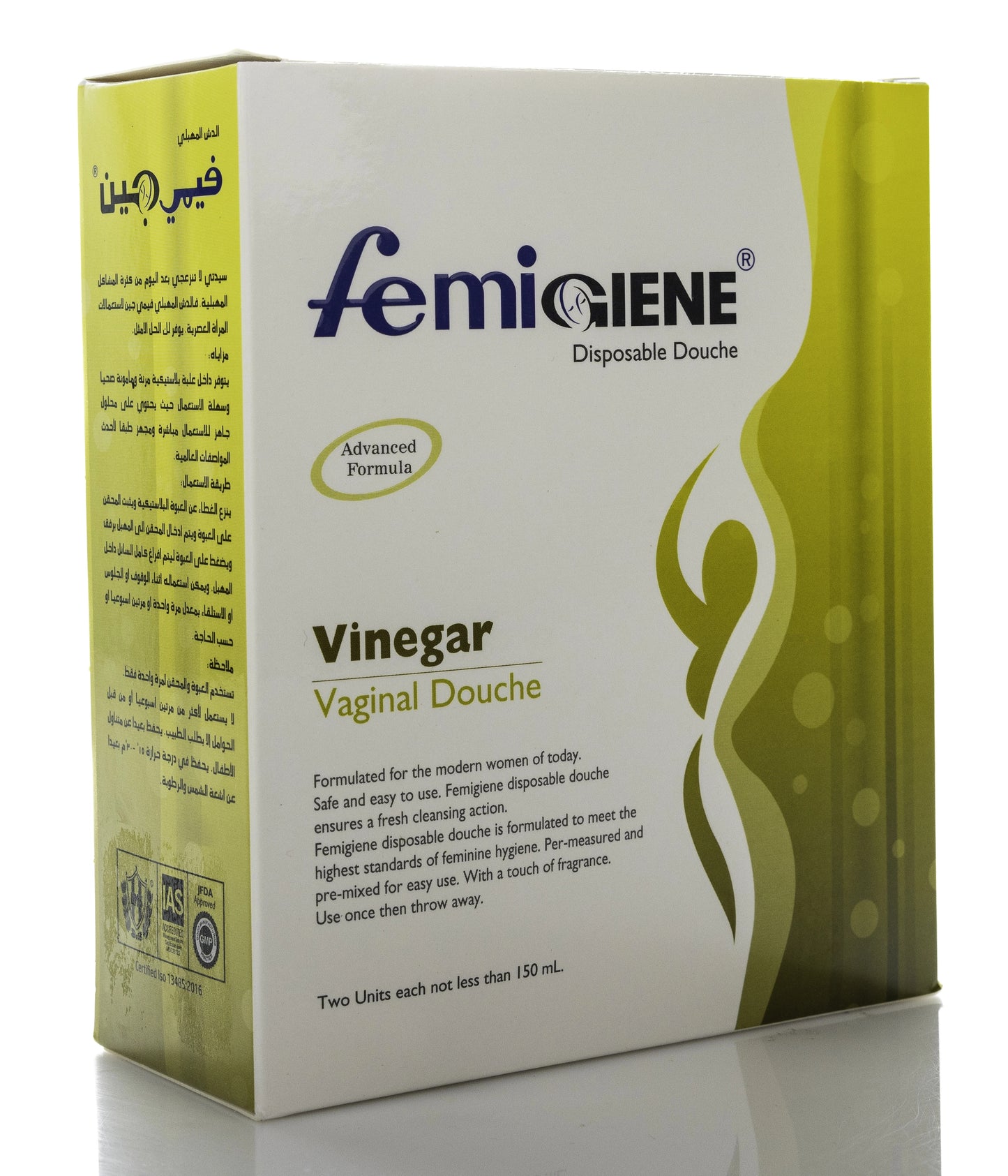 Femigiene Vinegar Vaginal Douche 150Ml 2 pieces