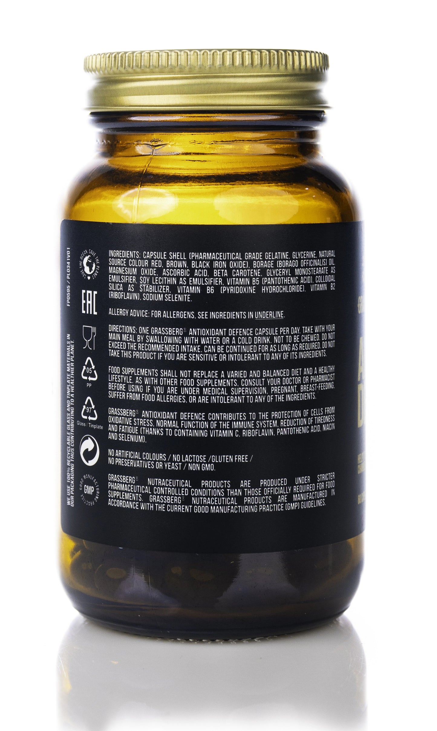 Grassberg Antioxidant Defence 60 Capsules