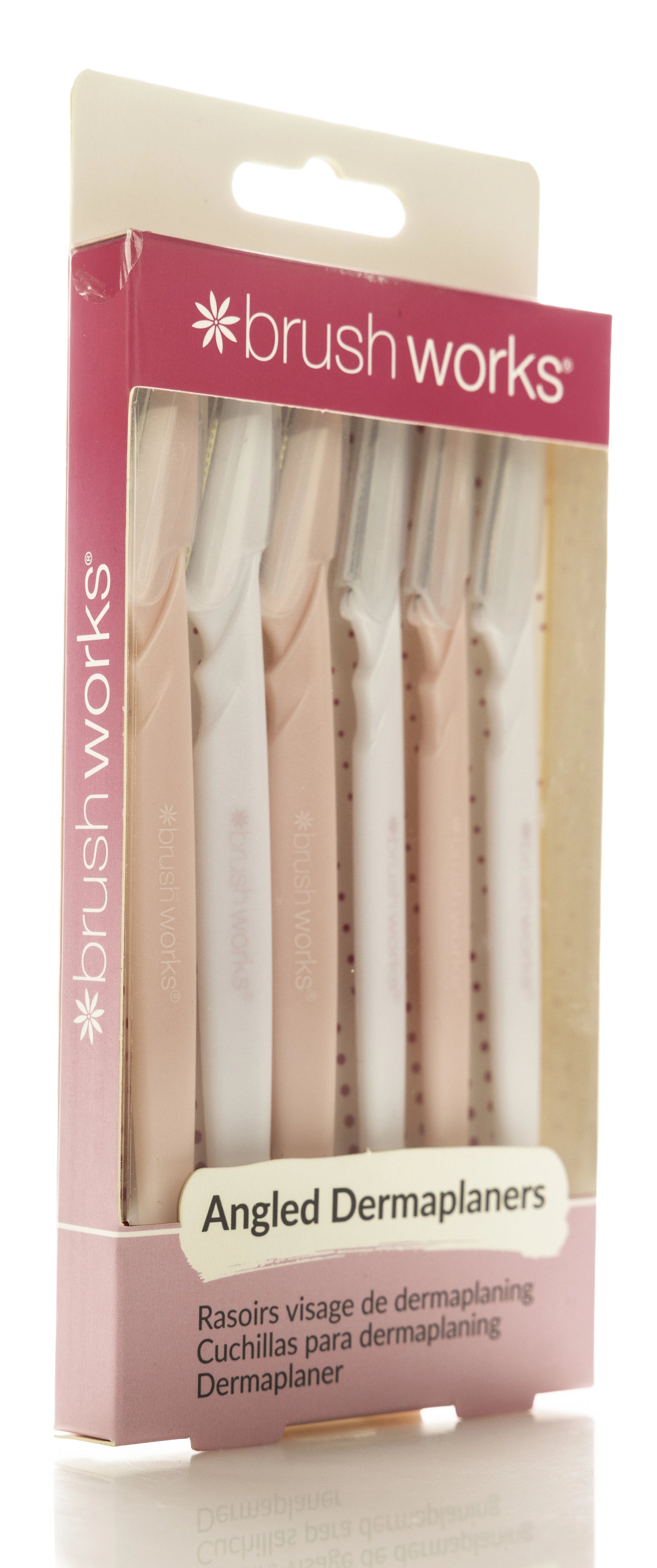 Brushworks Angled Dermaplaners 6 Pieces