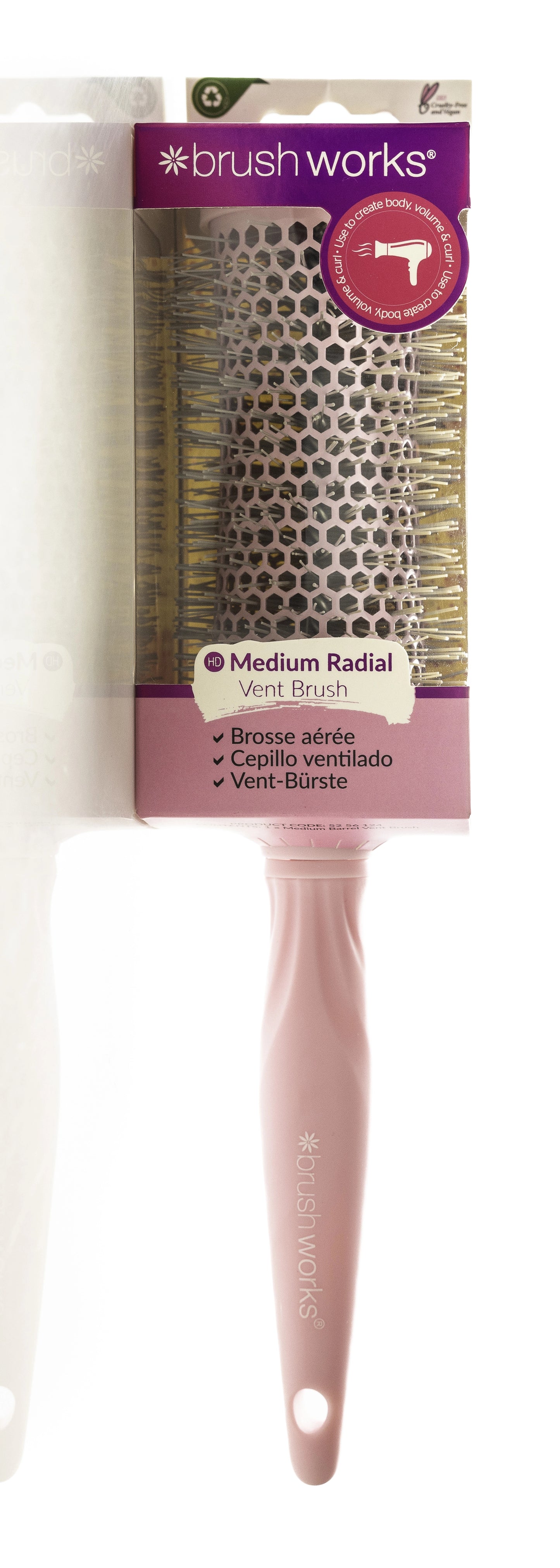Brushworks Round Vent Brush [Medium]