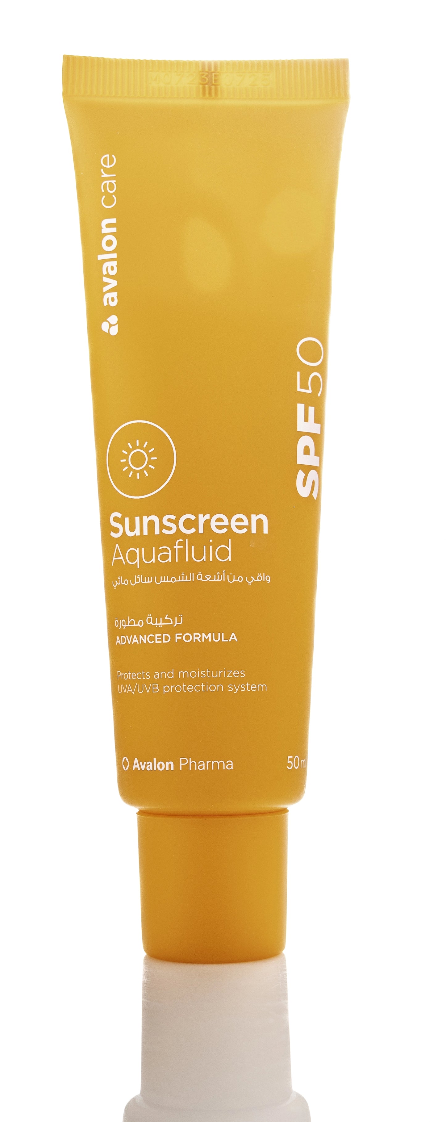 Avalon care Sunscren Spf50 Aqua Fluid 50 Ml