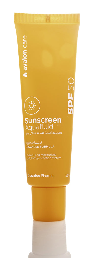 Avalon care Sunscren Spf50 Aqua Fluid 50 Ml