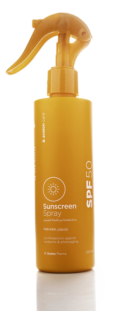 Avalon care Sunscren Spf50 Kids Spray 200 Ml