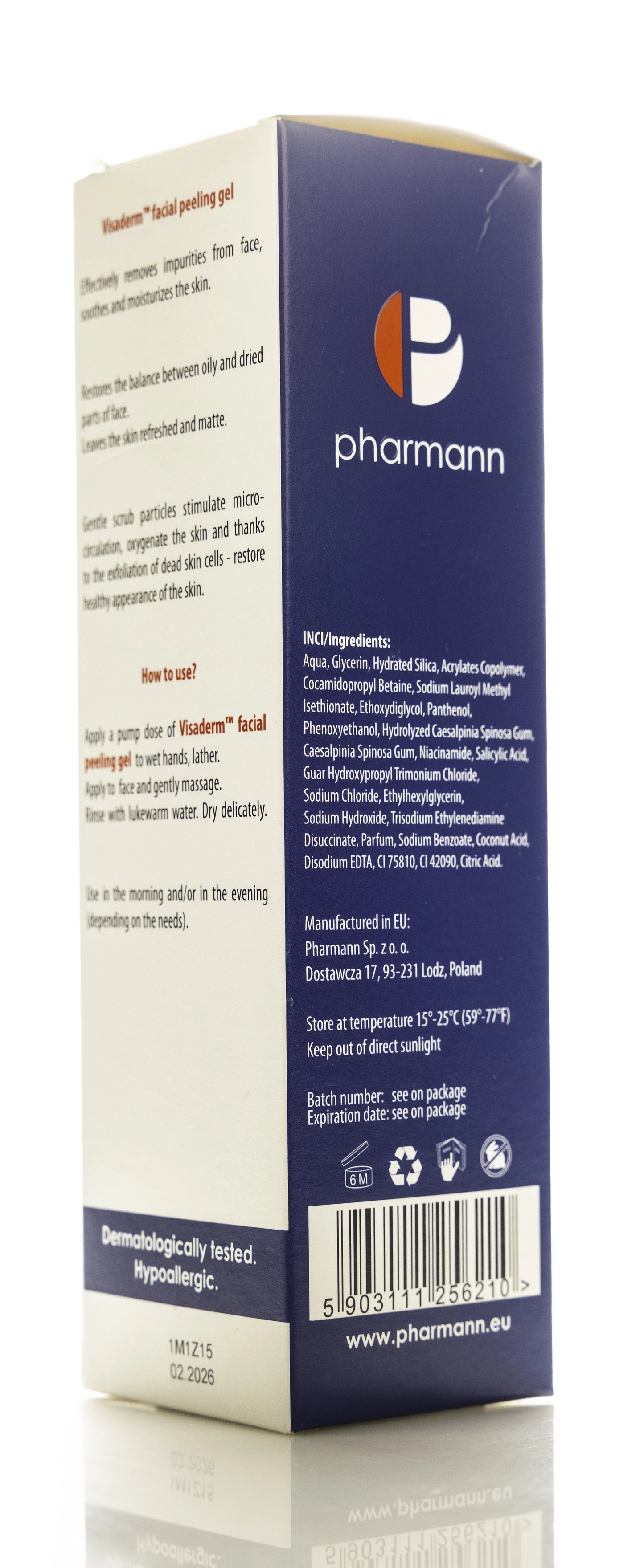 Pharmann Visaderm Facial Peeling Gel 200 Ml