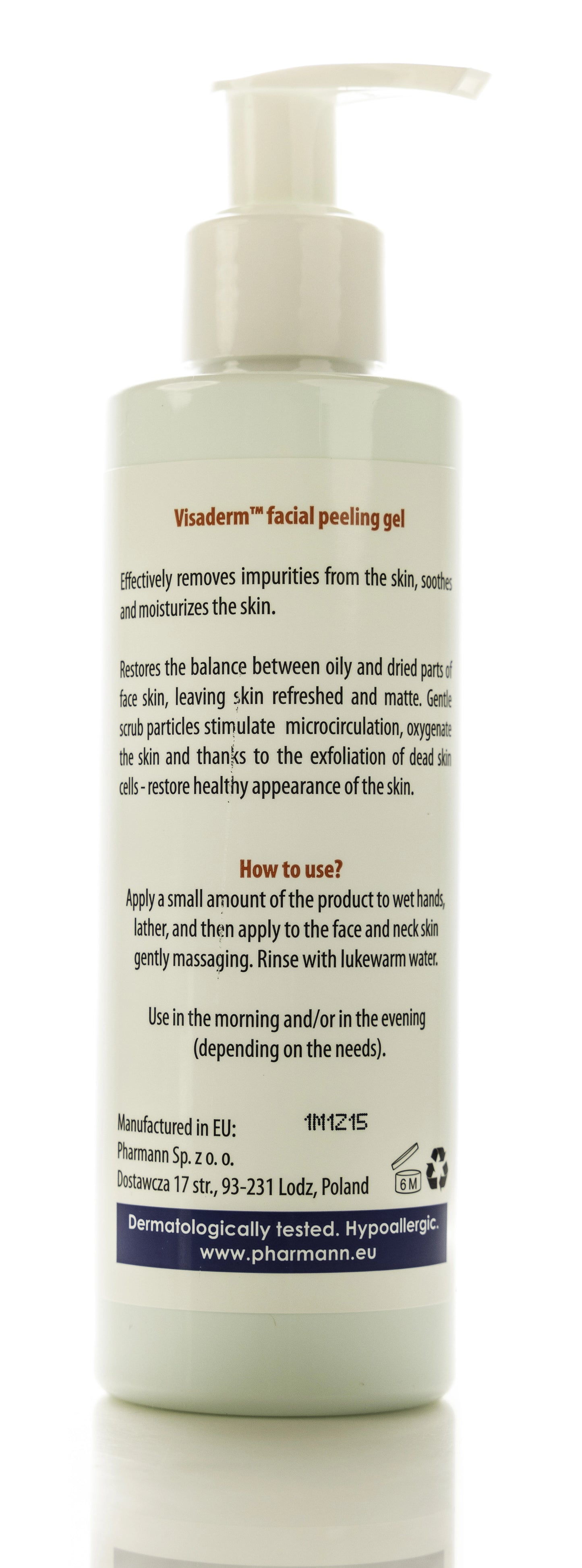 Pharmann Visaderm Facial Peeling Gel 200 Ml