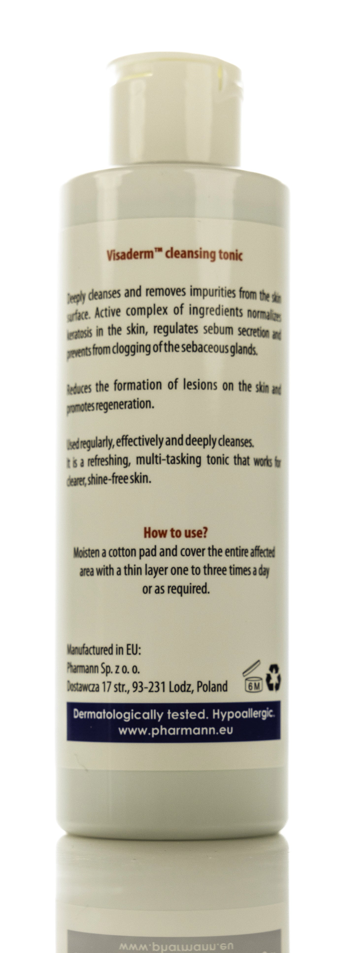 Pharmann Visaderm Cleansing Tonic 200 Ml