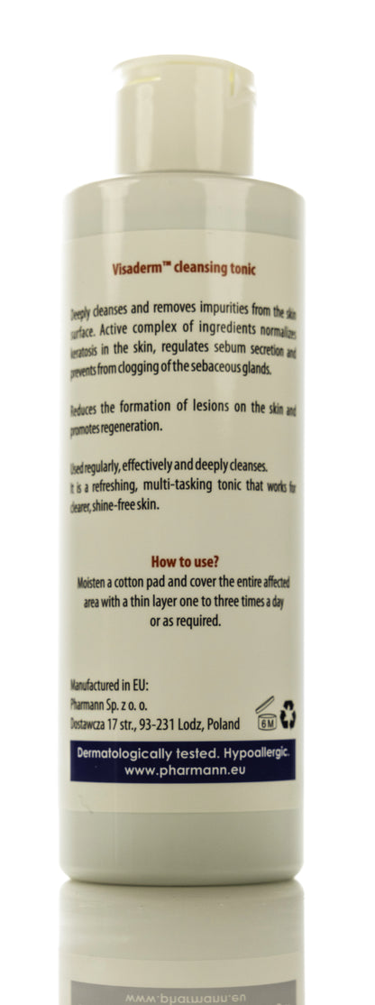 Pharmann Visaderm Cleansing Tonic 200 Ml