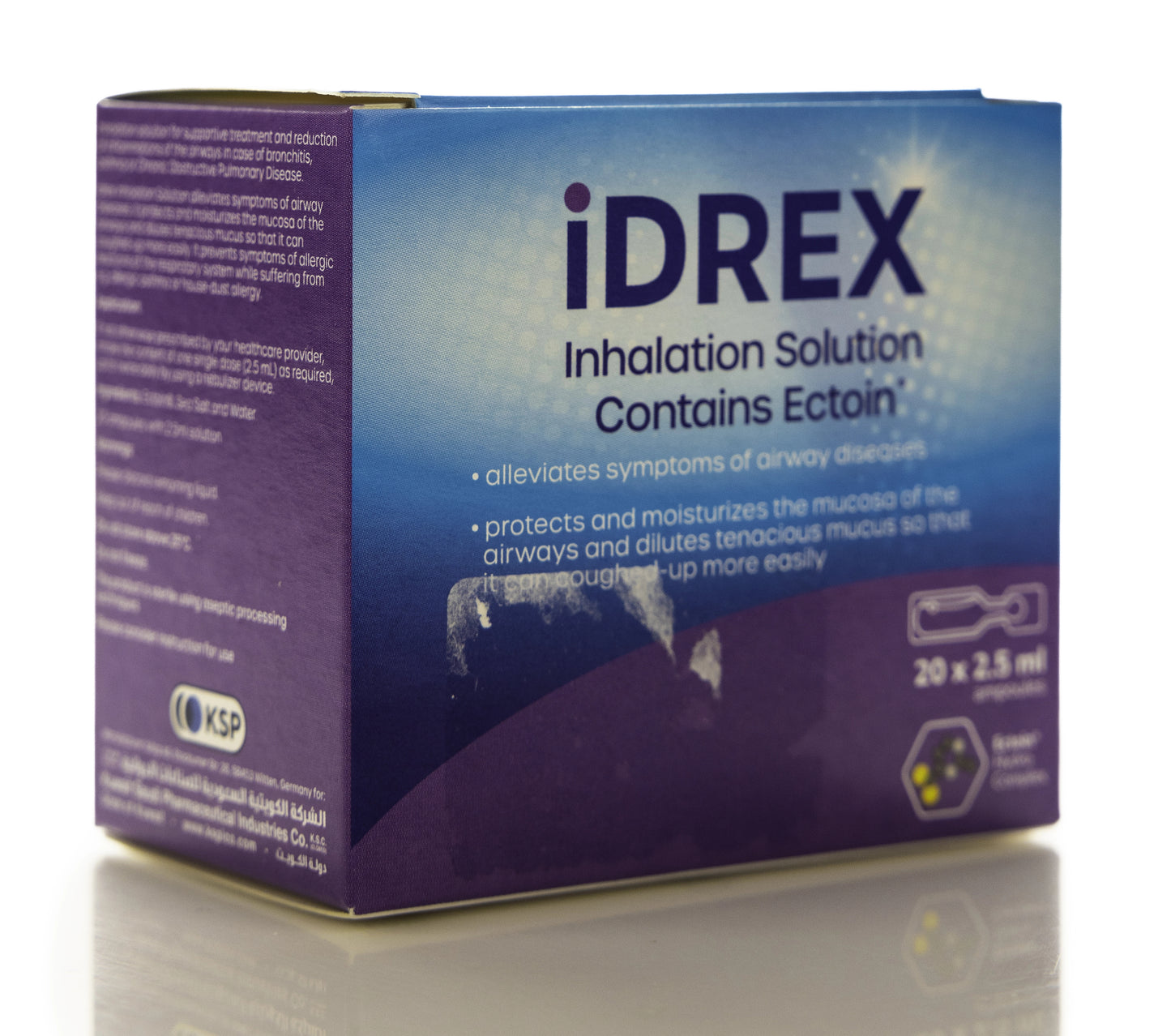 Idrex Inhalation Solution 20X2.5Ml