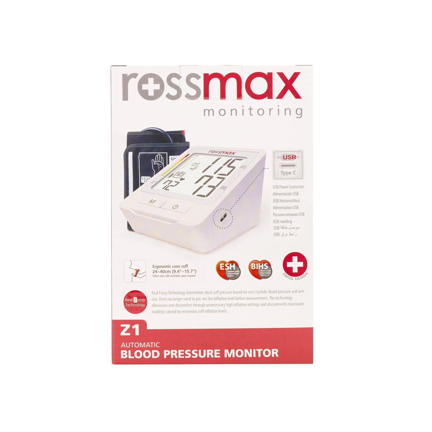 Rossmax Autonatic Blood pressure Monitor upper Arm [Z1]