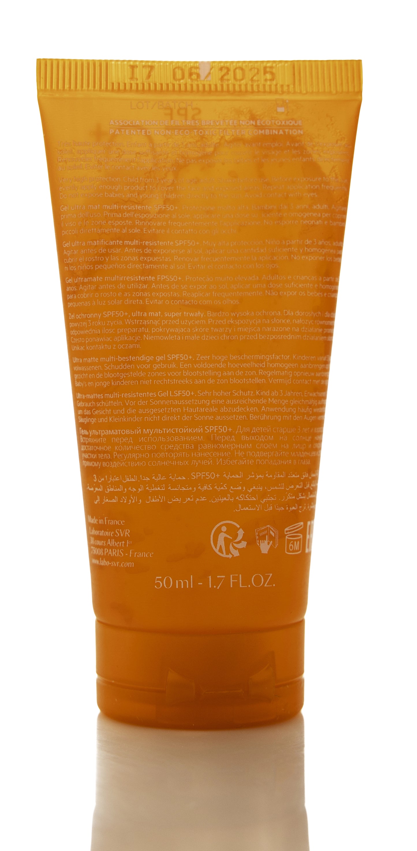 SVR Sun Secure Extreme SPF 50+ Ultra Matt Gel 50 ml