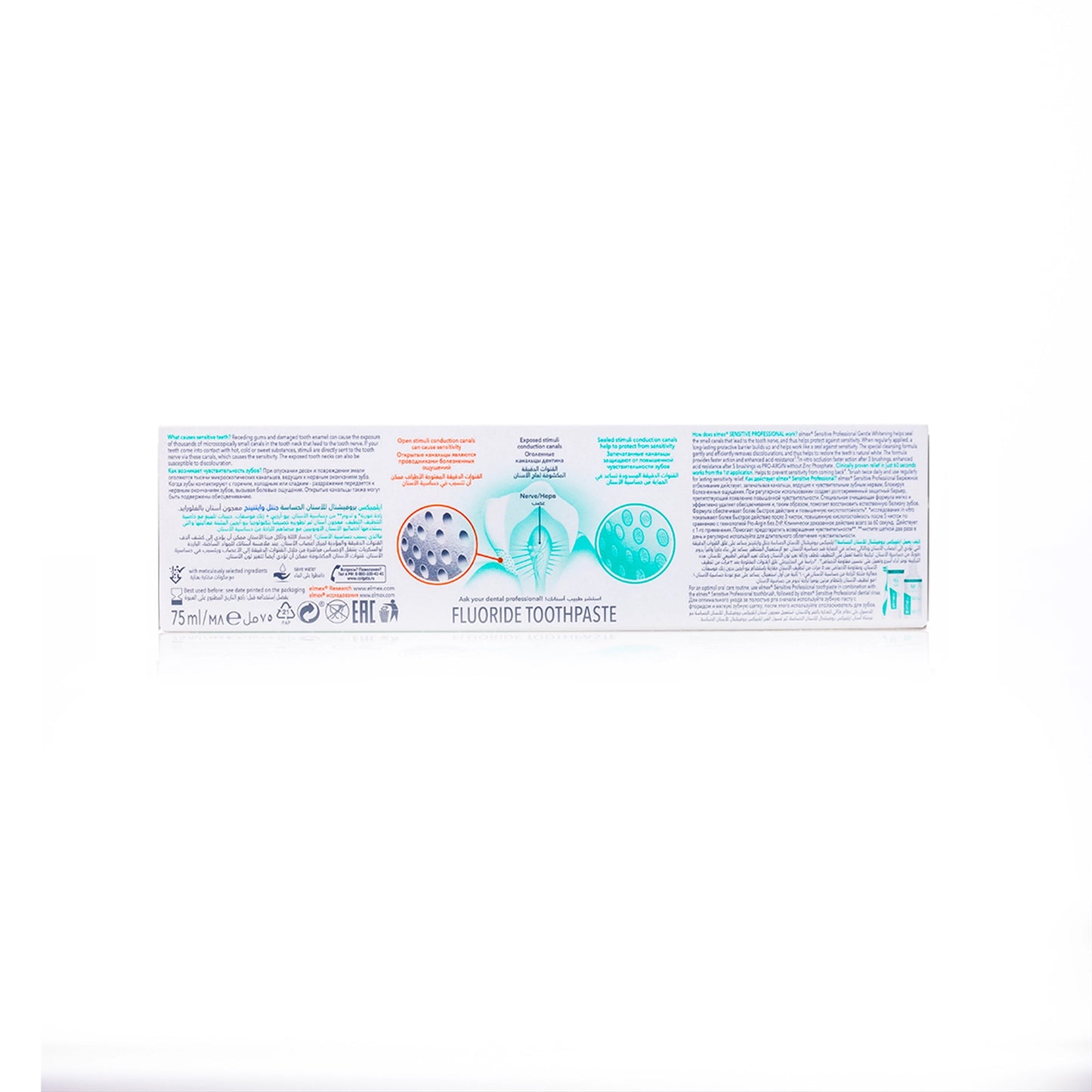 Elmex Sensitive Professional Gentle Whitening Toothpaste 75ml
