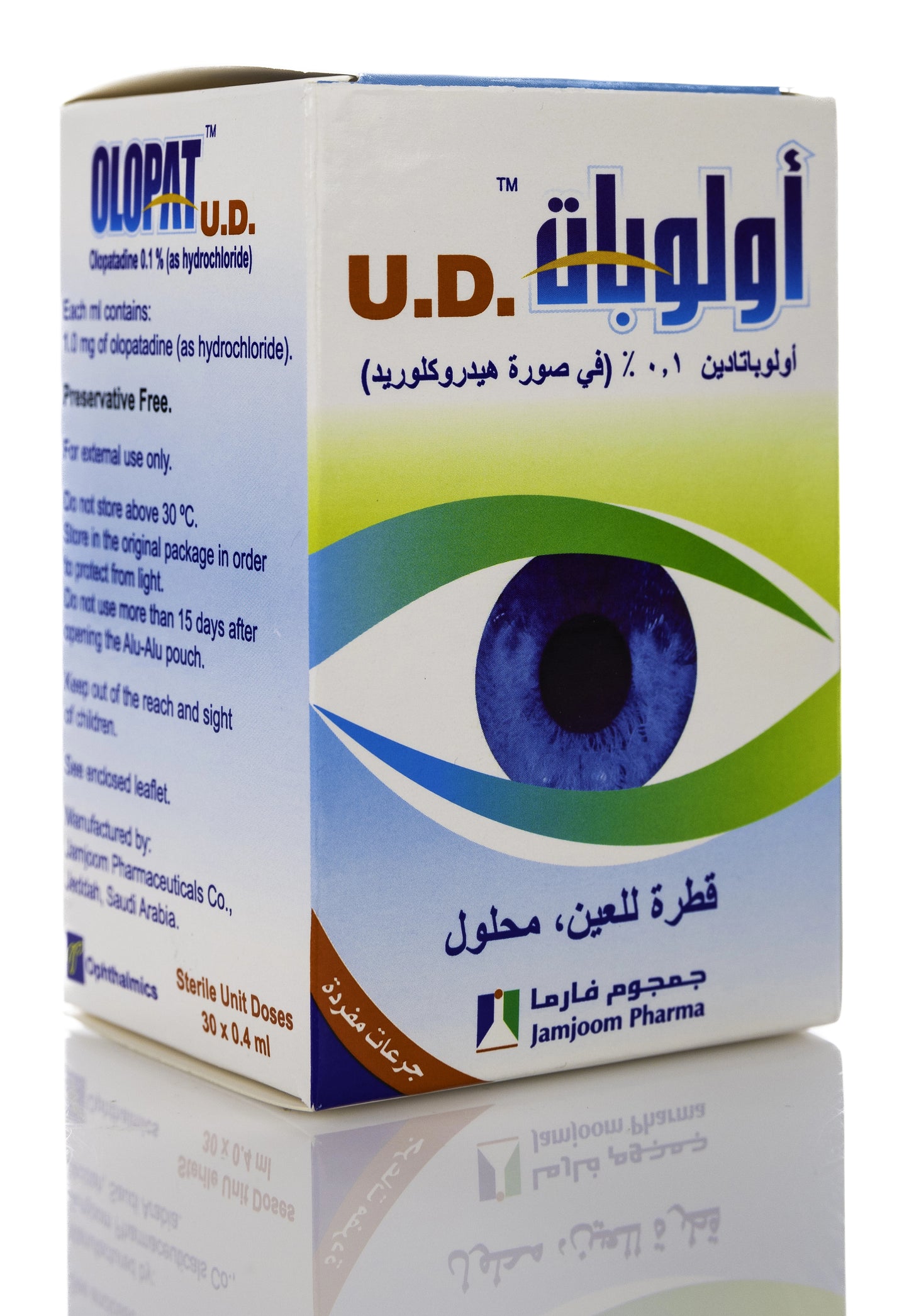 Olopat Ud Eye Drops 30X0.4Ml