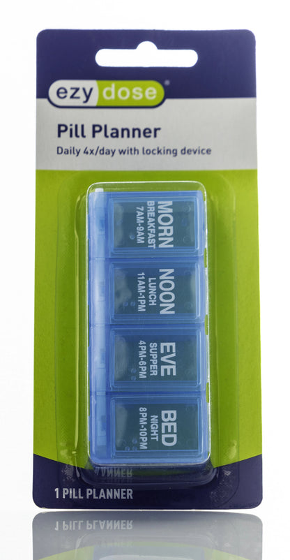 Ezy Dose Pill Planner Daily 4X [67800]